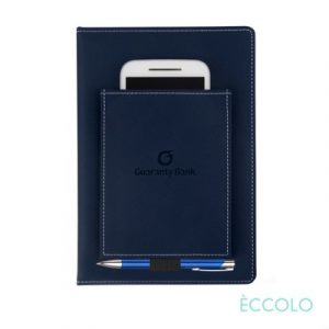 Eccolo® Austin Journal/Clicker Pen – (M) Navy Blue