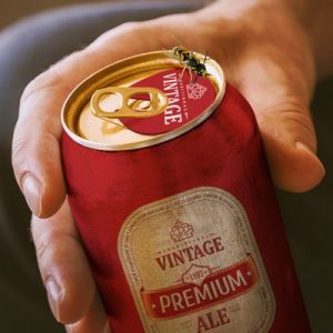 Promotional Can Protector screen-printed 1 colour