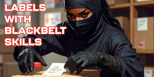 LABELS AREN’T STICKERS – USE THEM LIKE SALES NINJAS.