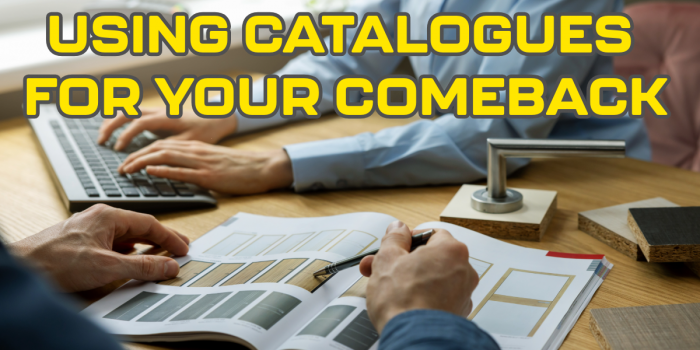 YOUR EMAILS ARE DROWNING. YOUR CATALOGUE IS A LIFERAFT.