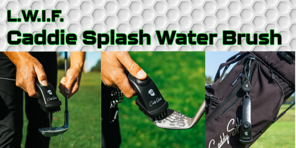 GOLF Tools:  Caddy Splash Water Brush