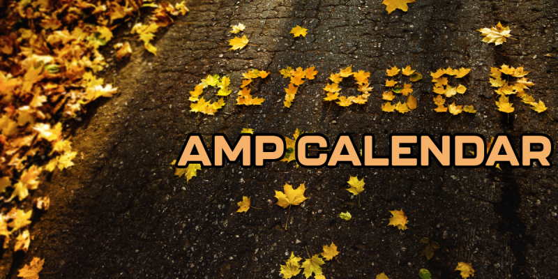 October AMP Calendar