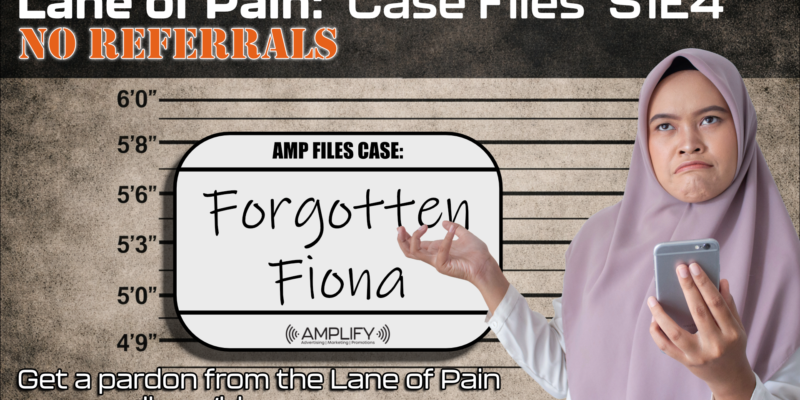 Lane of Pain: No Referrals