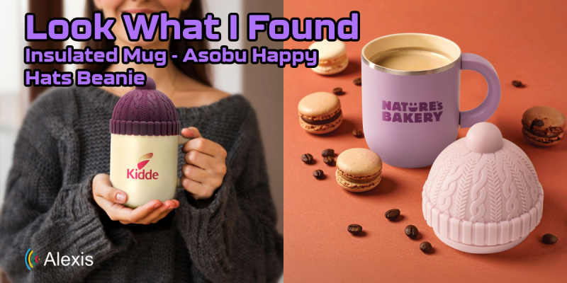 13 oz Insulated Mug with Ceramic Coated Interior – Asobu Happy Hats Beanie